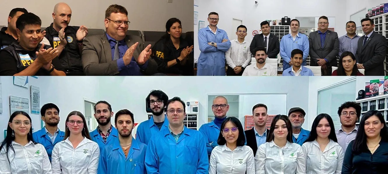 Equipo profesional de RecuperoDatos.com - Policía Federal Argentina capacitándose en nuestro laboratorio certificado de recuperación de datos